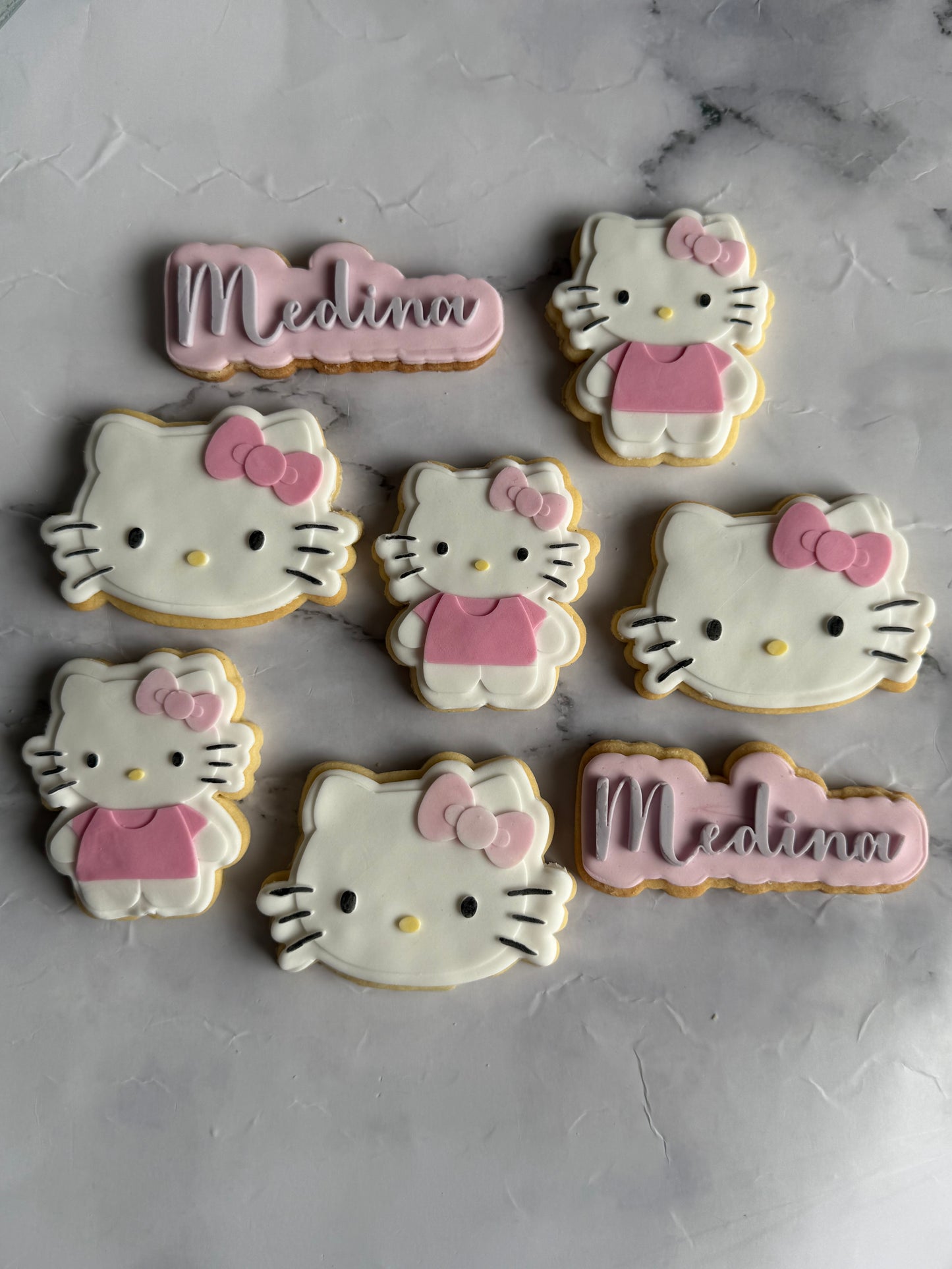 Hello Kitty Birthday Cookies