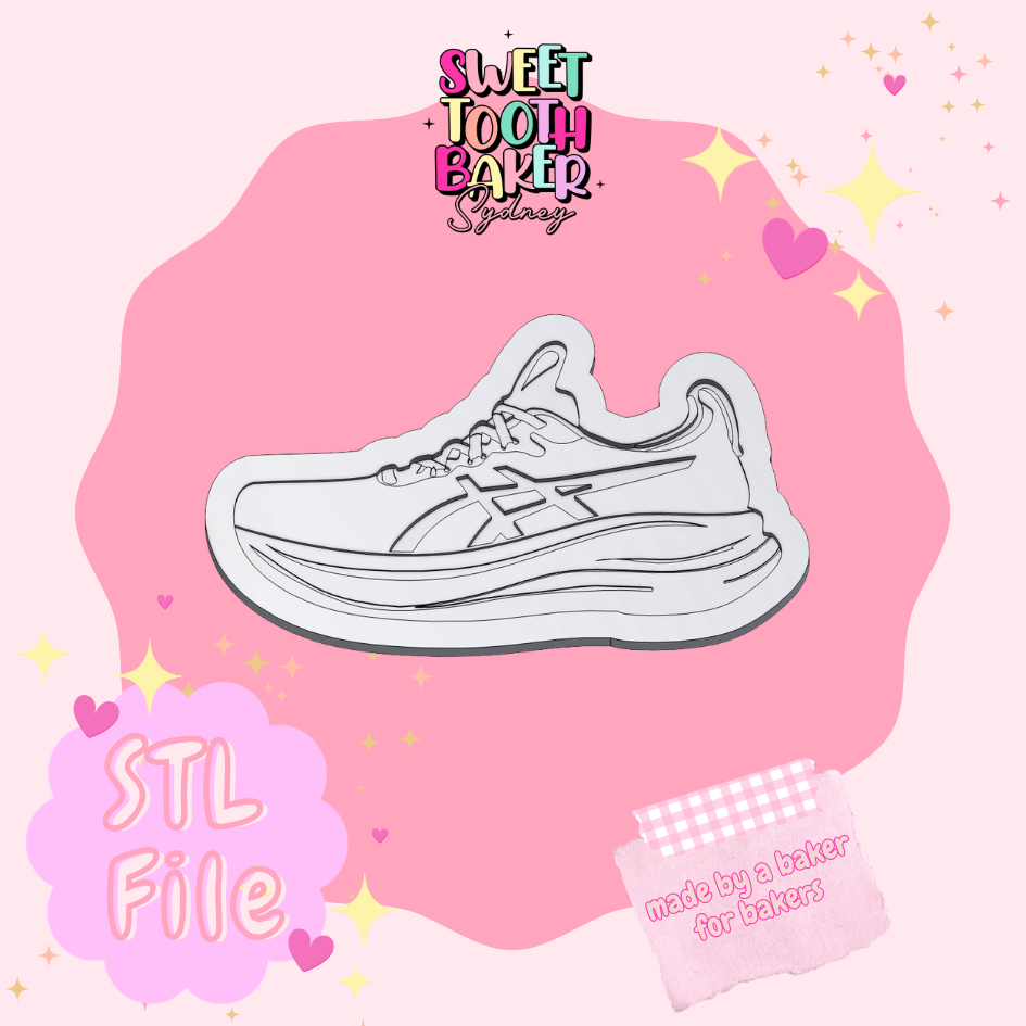Running Shoe Debosser Set - STL File (NOT PHYSICAL PRODUCT)