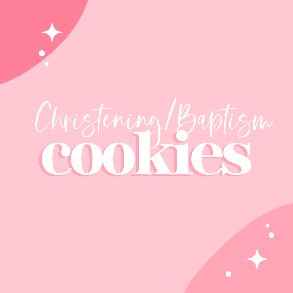 Christening/Baptism Cookies