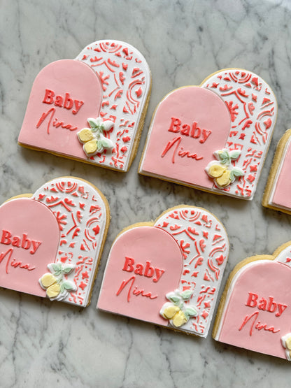 Arch Positano Themed Cookies