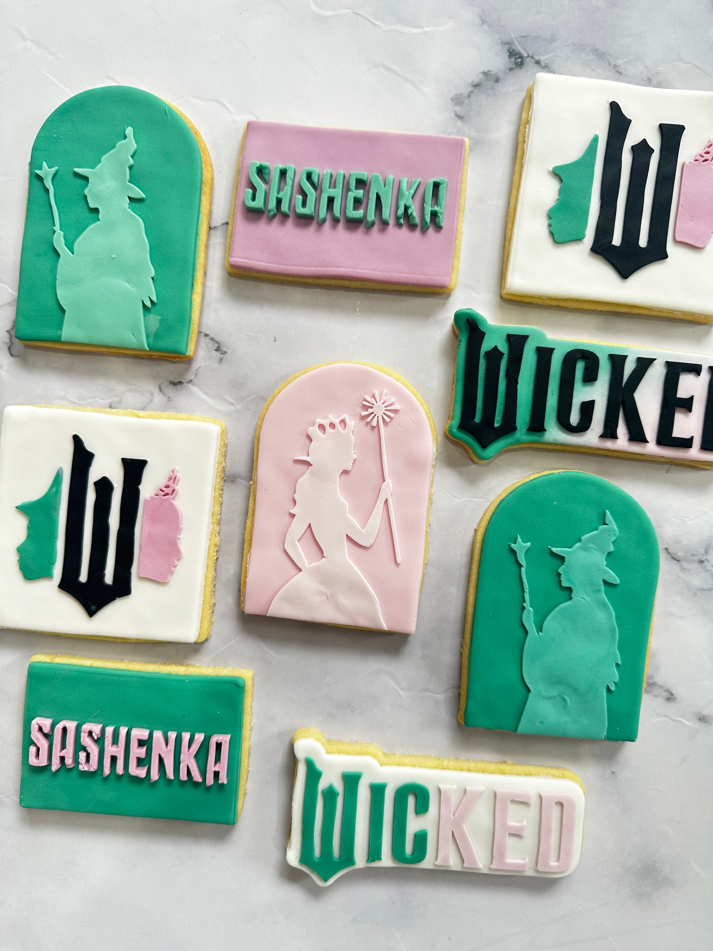 Wicked Themed Cookies