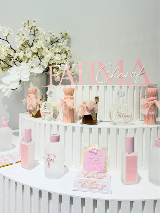 Custom Baby Arrival Favours