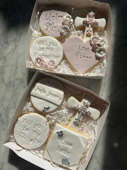 Godparent Proposal Cookies