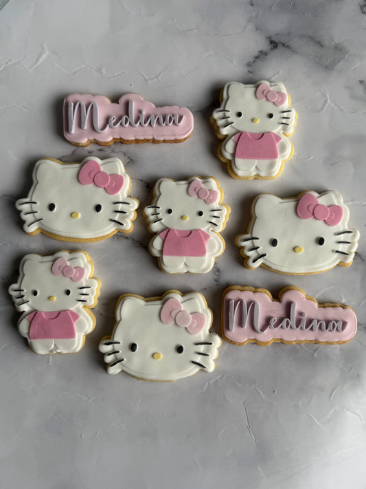 Hello Kitty Birthday Cookies
