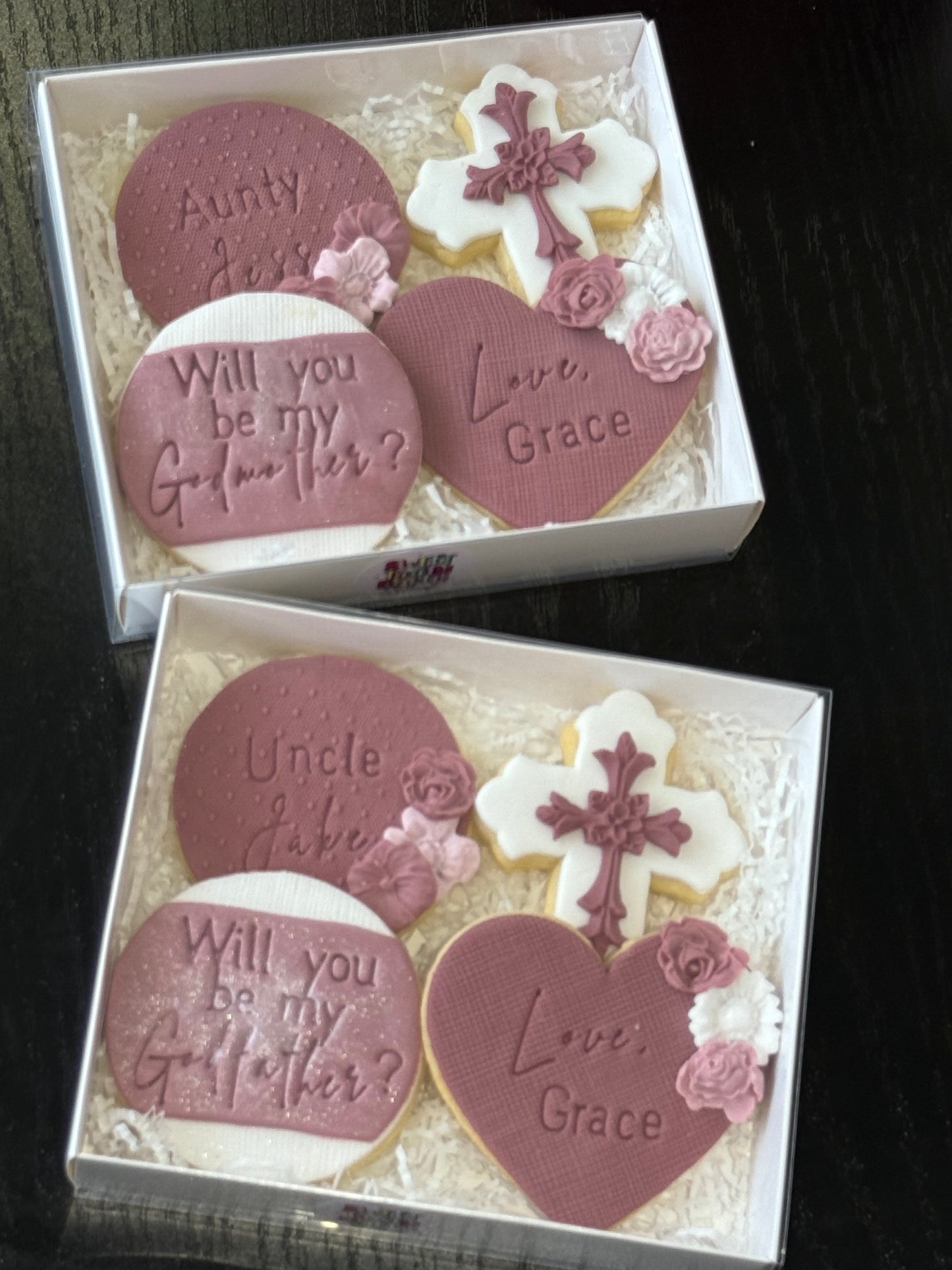 Godparent Proposal Cookies