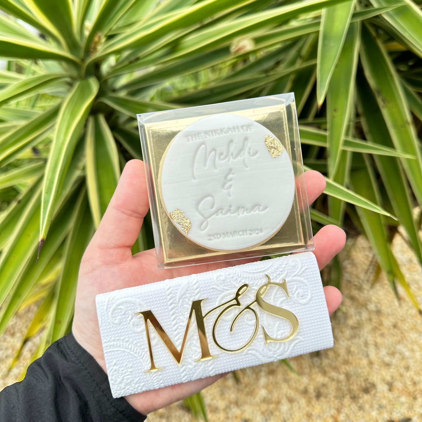 Engagement or Wedding Cookies