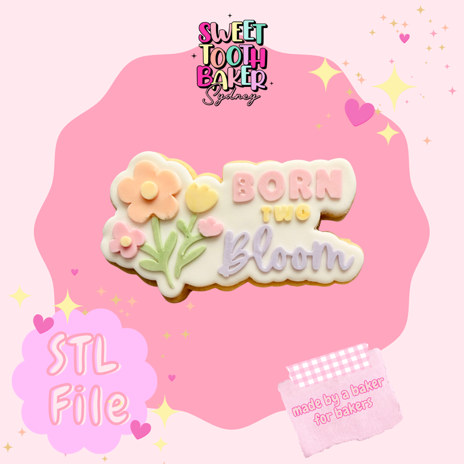 Born Two Bloom - STL File (NOT PHYSICAL PRODUCT)