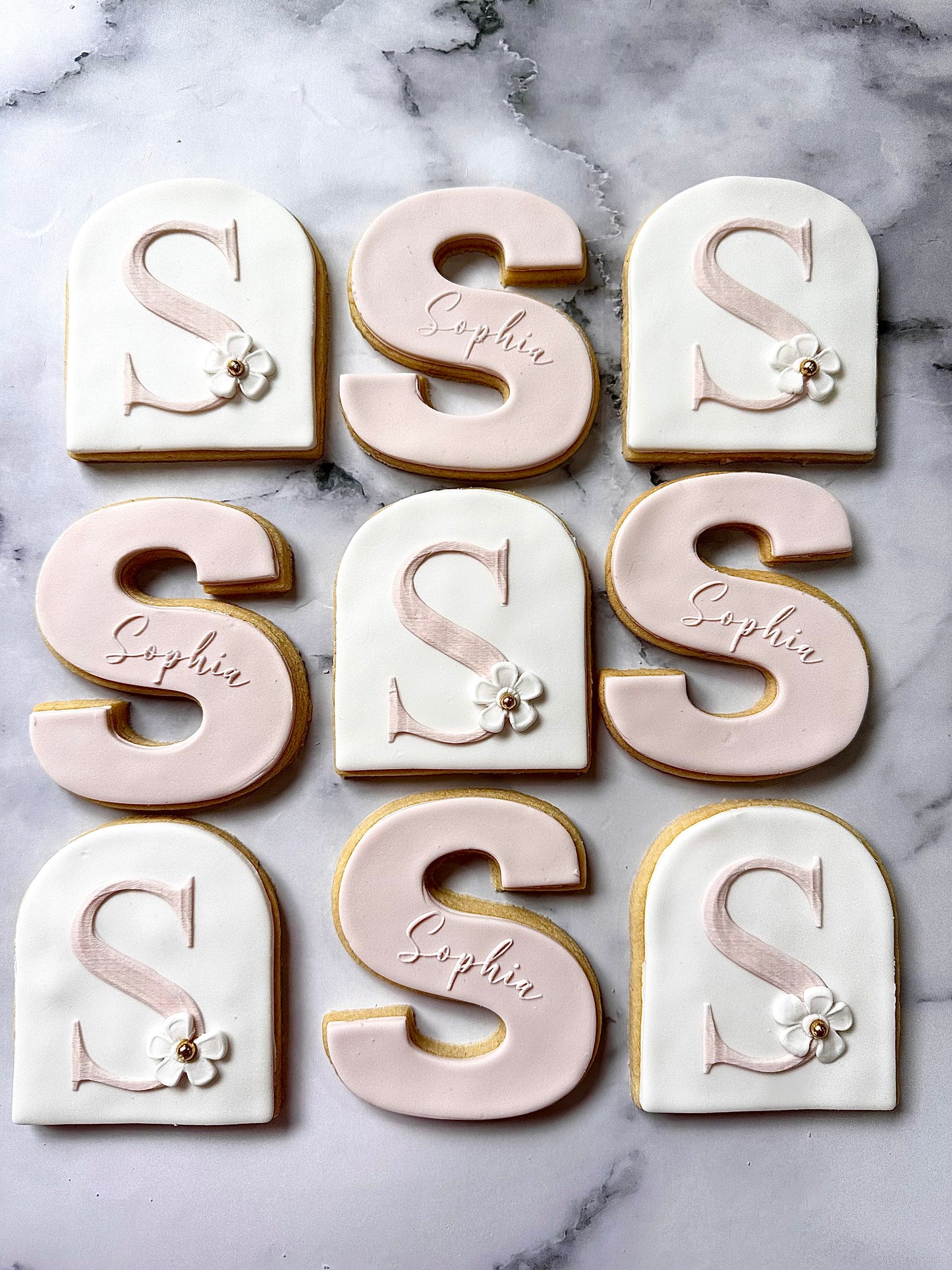 Initial Letter Cookies