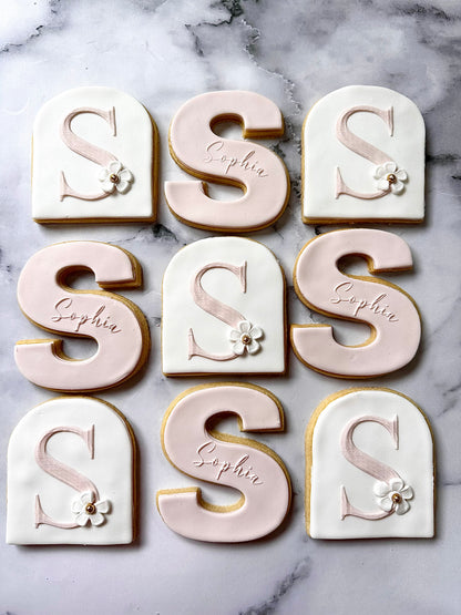 Arch Initial Cookies