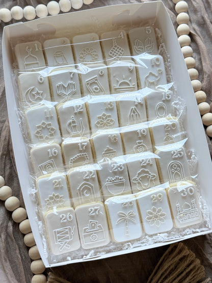 2026 Ramadan Countdown Calendar Cookies