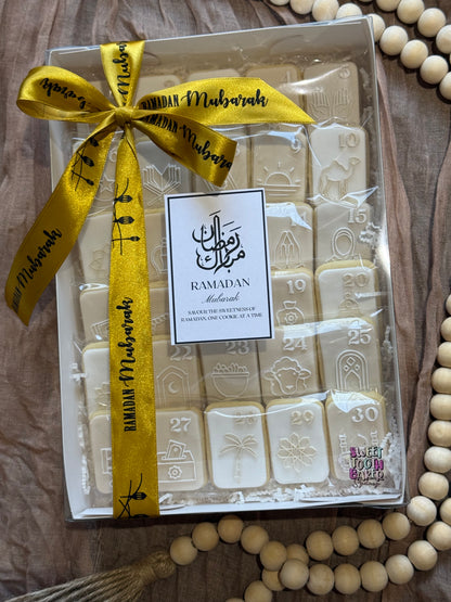 2026 Ramadan Countdown Calendar Cookies