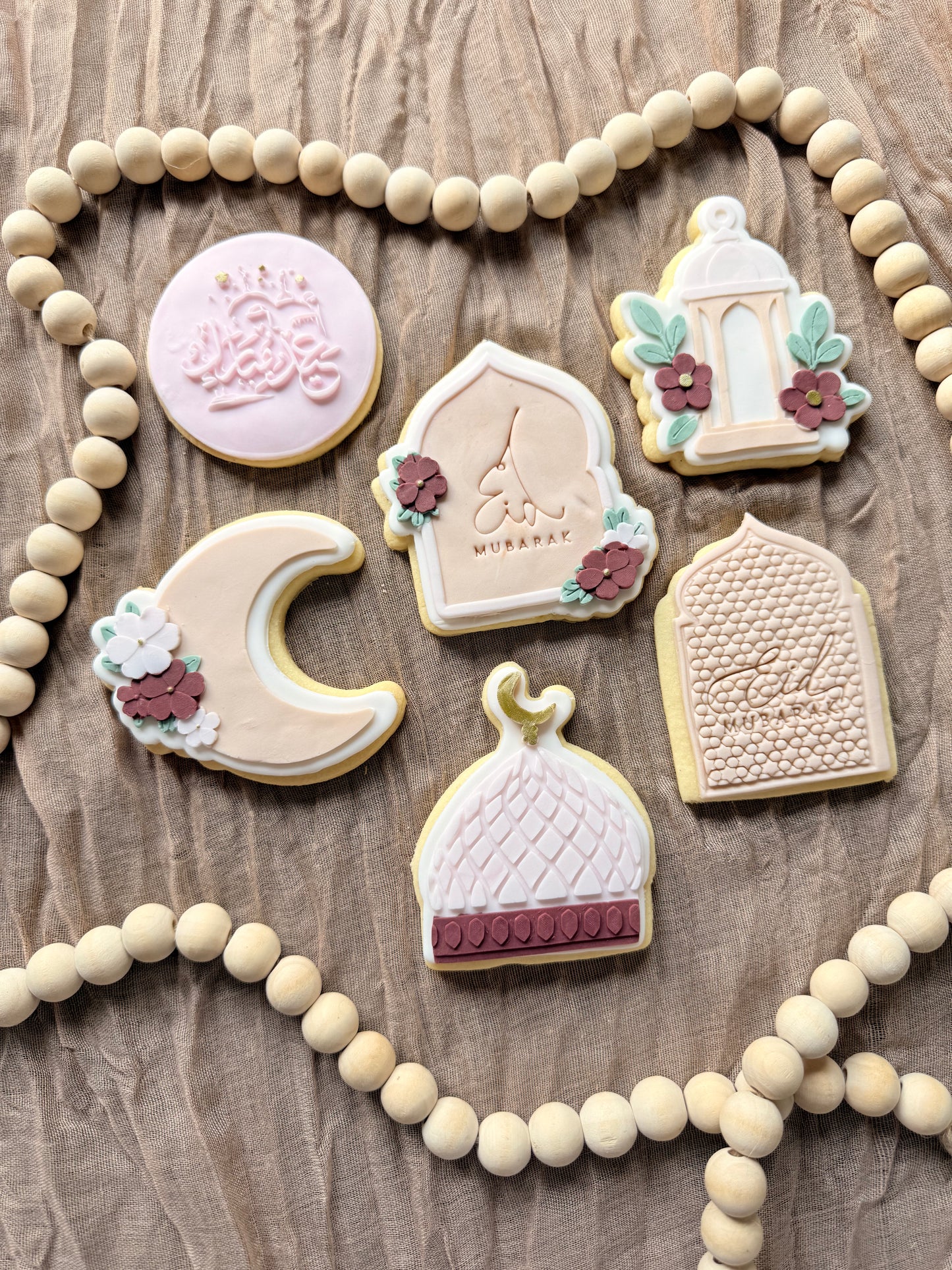 Eid Cookies - Floral Edition