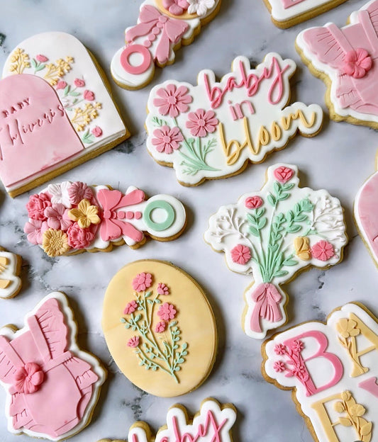 Baby in Bloom Cookies