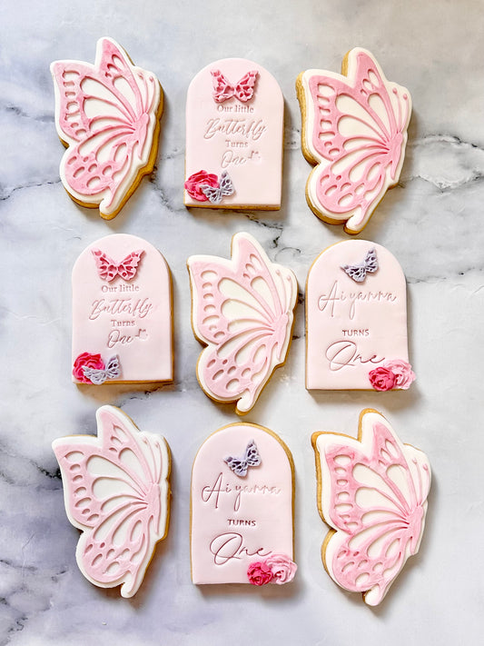 Butterfly Birthday Cookies
