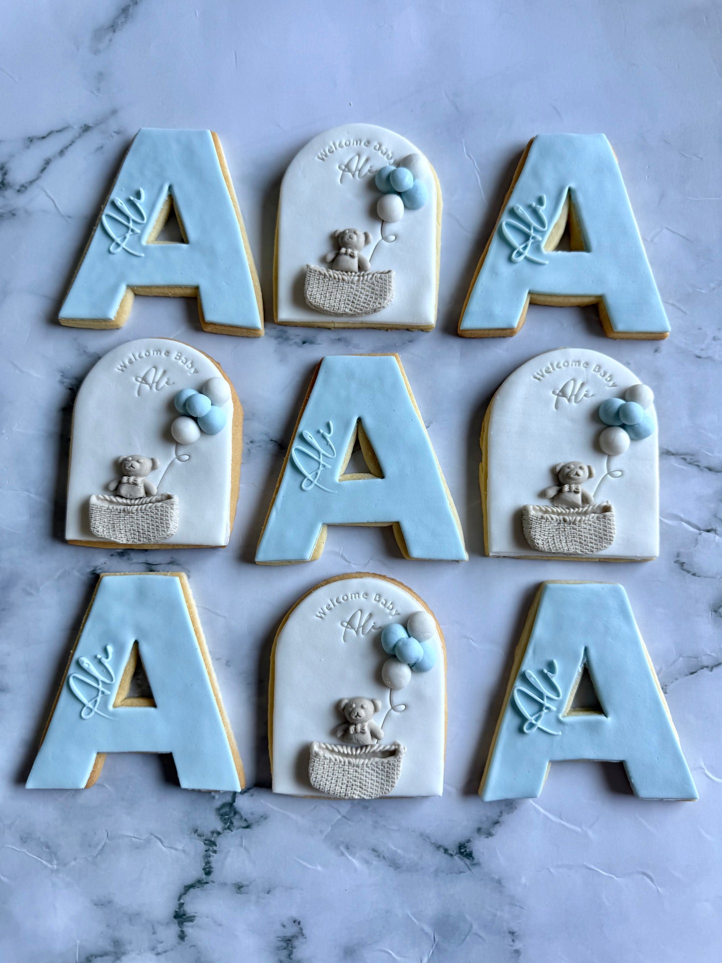 Initial Letter Cookies